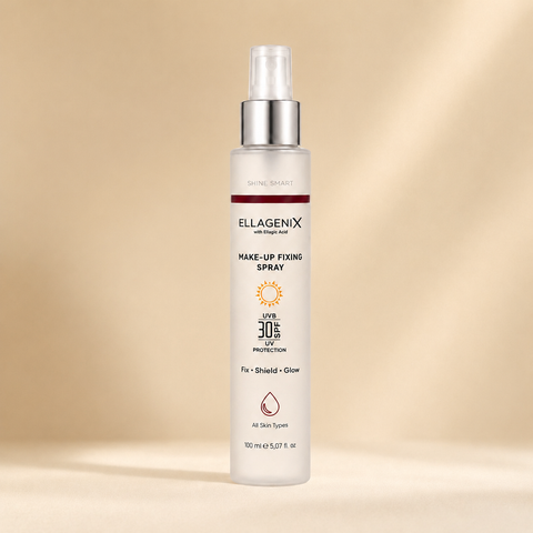 ELLAGENIX Make-Up Fixing Spray SPF 30 - Makyaj sabitleyici ve güneş koruyucu yüz spreyi