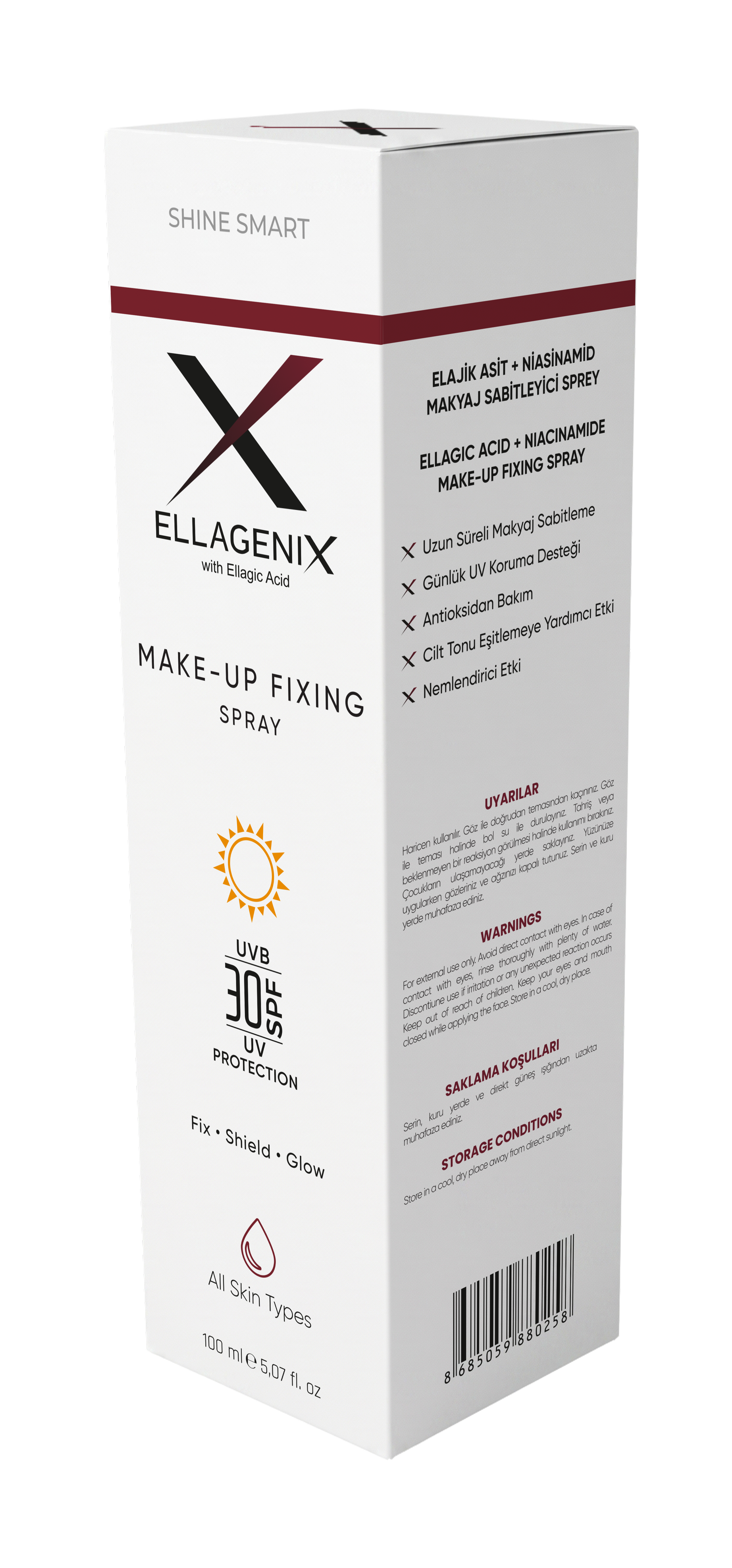 Ellagenix Make-Up Fixing Spray